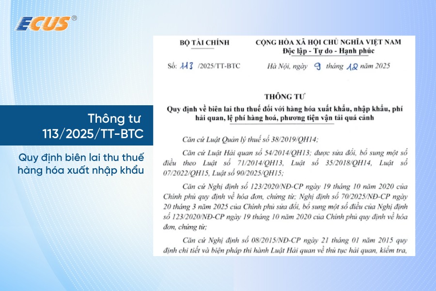 Bộ Tài chính ban hành Thông tư số 113/2025/TT-BTC.