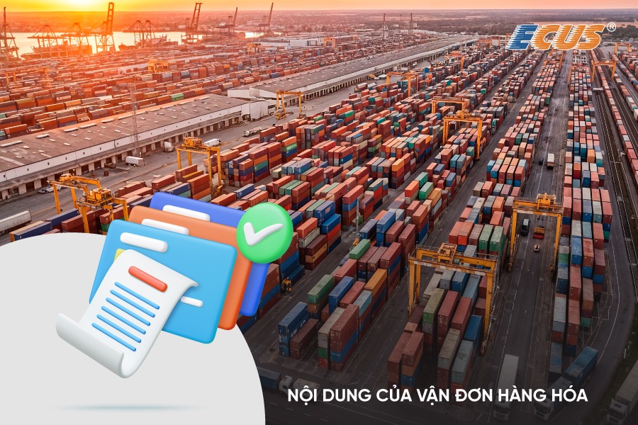 Những nội dung chính của vận đơn hàng hóa