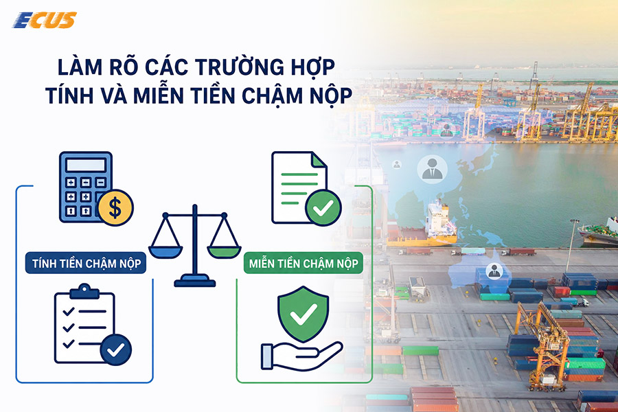 Làm rõ các trường hợp tính và miễn tiền chậm nộp