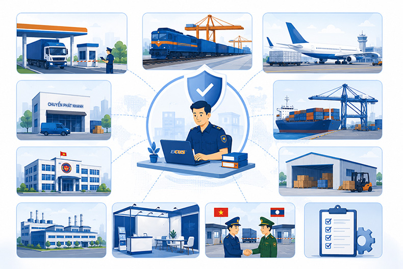 Địa điểm làm thủ tục hải quan