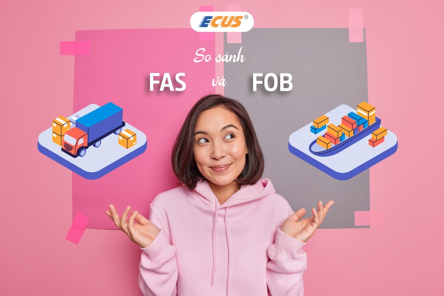 Điều kiện FAS thường bị nhầm lẫn với điều kiện FOB.