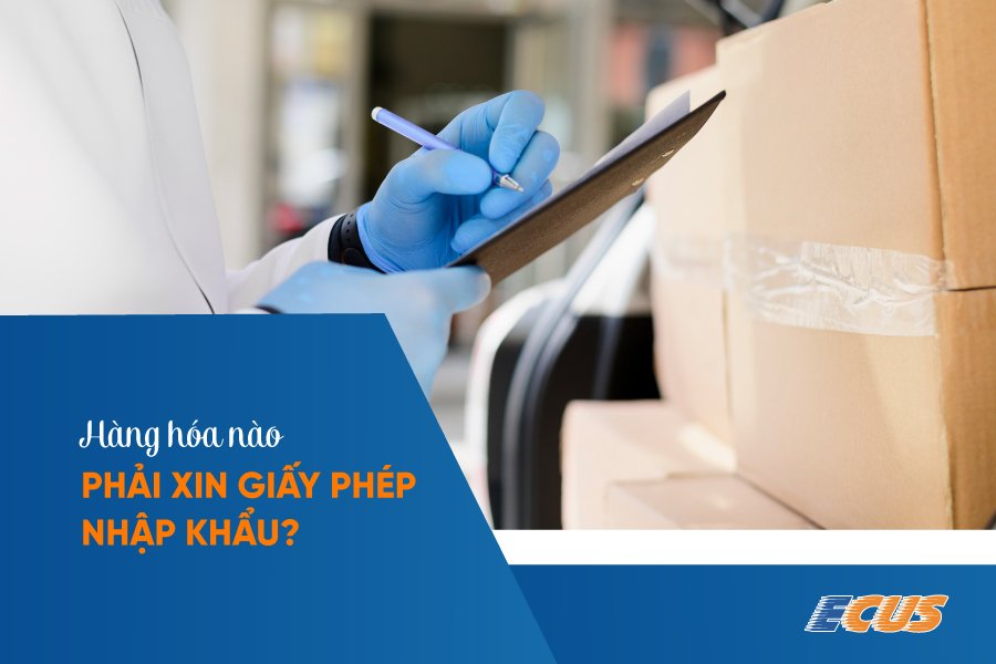 Hàng hóa phải xin giấy phép nhập khẩu