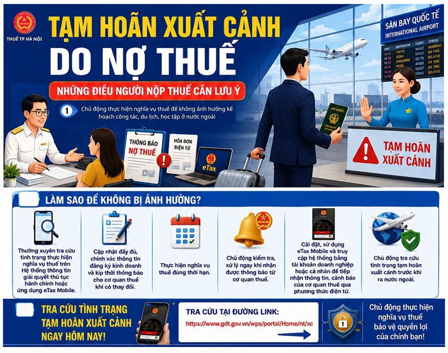Những việc người nộp thuế cần làm để không bị ảnh hưởng