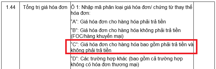 Chọn mục C