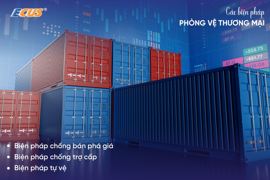 Có 03 biện pháp phòng vệ thương mại phổ biến trong hoạt động XNK tại Việt Nam hiện nay.