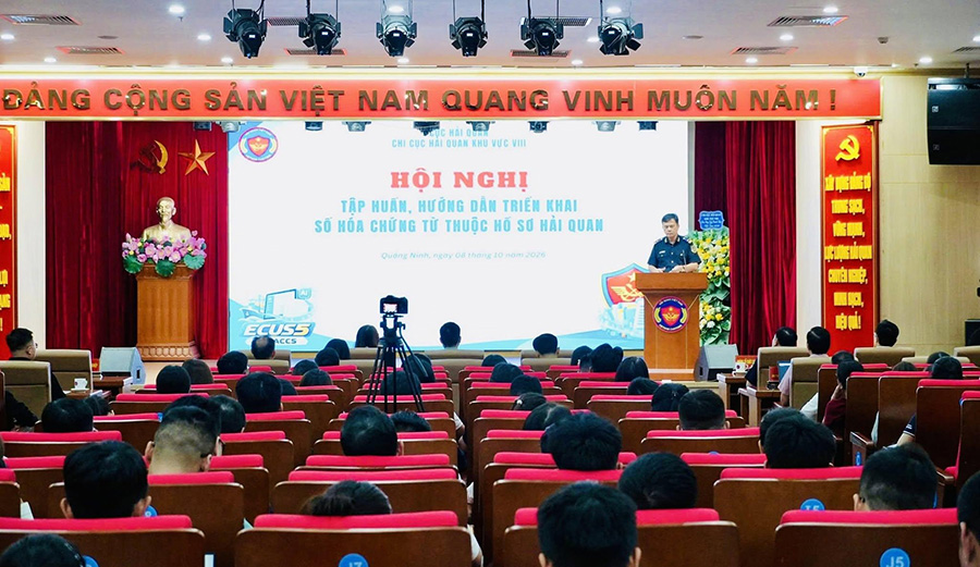 Hội nghị tập huấn, hướng dẫn triển khai số hóa chứng từ thuộc hồ sơ hải quan.