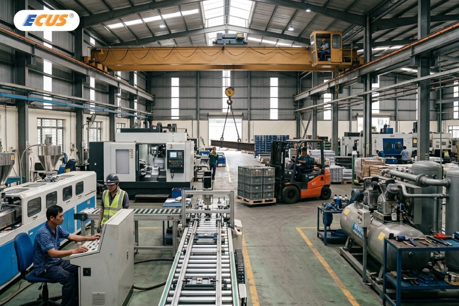 Các thiết bị điện, máy móc công nghiệp thường cần có giấy chứng nhận chất lượng CQ