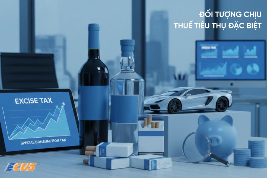 Đối tượng chịu thuế tiêu thụ đặc biệt là một số hàng hóa, dịch vụ cần điều tiết tiêu dùng.
