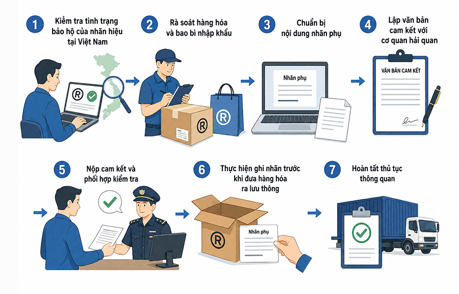 Quy trình xử lý hàng hóa có ký hiệu R dành cho doanh nghiệp nhập khẩu
