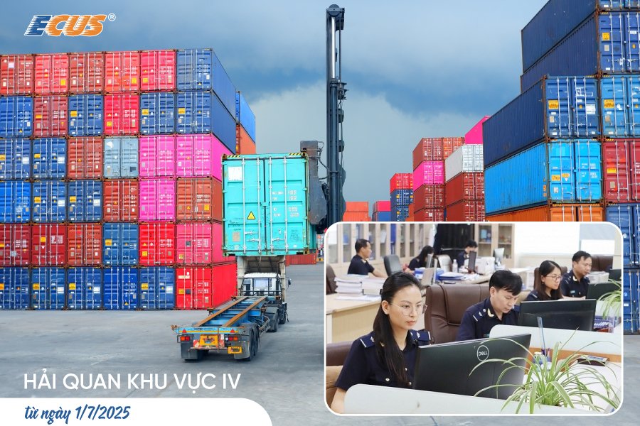 Chi cục Hải quan khu vực IV chính thức đi vào hoạt động từ 7/2025