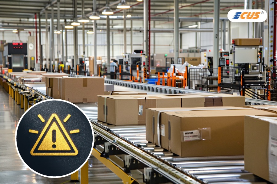 Lỗi dây chuyền đóng gói có thể dẫn đến chậm S/O