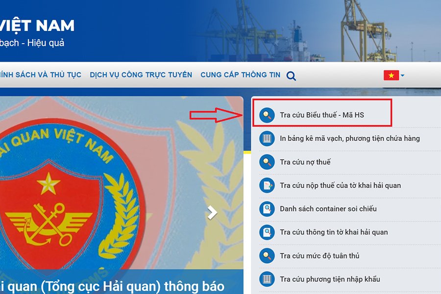 website của tổng cục thuế