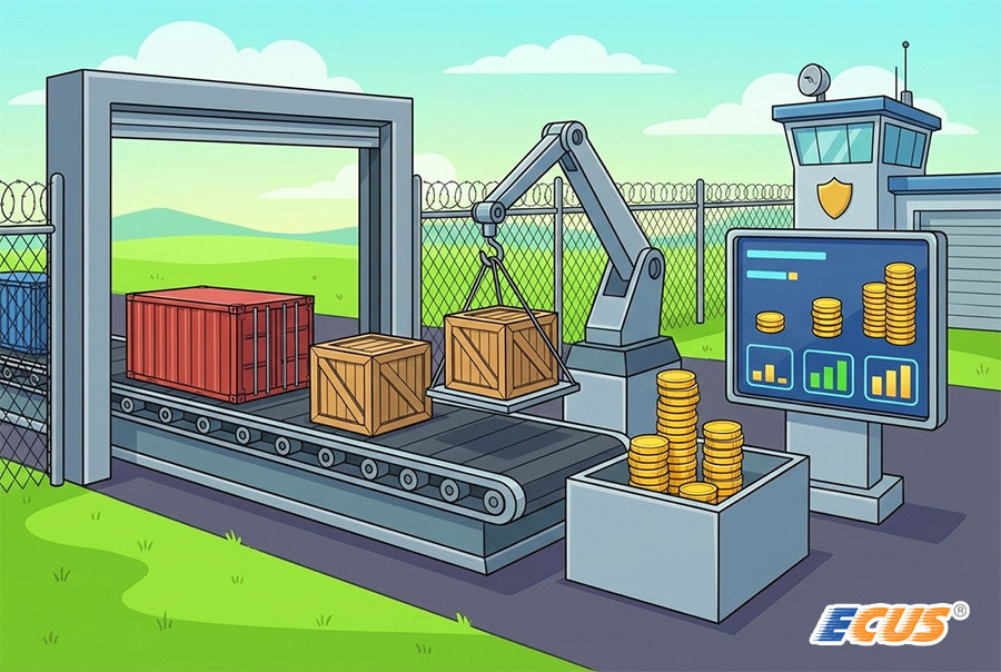 Mức lệ phí thu căn cứ theo hàng hóa hoặc phương tiện vận tải quá cảnh.