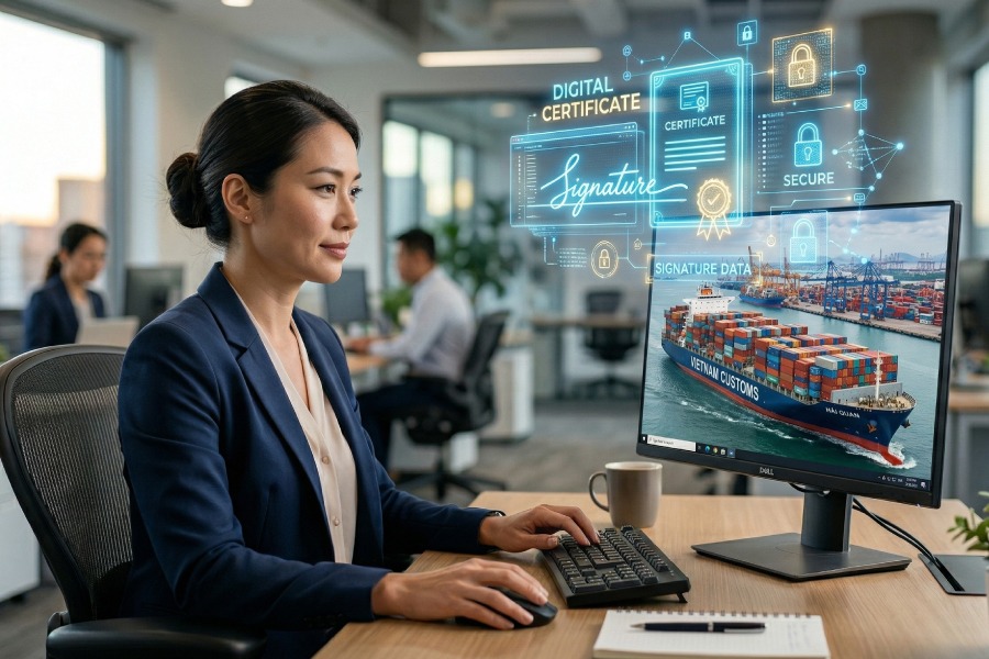 Gia hạn chữ ký số hải quan hết hạn theo 3 bước đơn giản