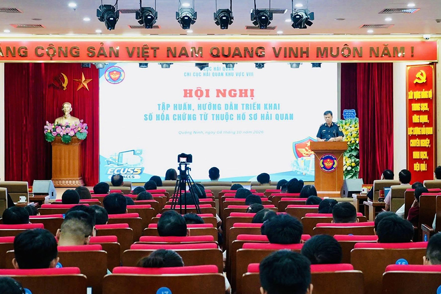 Thái Sơn đồng hành cùng Hải quan khu vực VIII hỗ trợ doanh nghiệp số hóa chứng từ với ECUS.AI