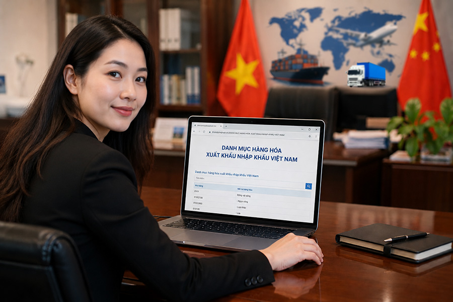 Danh mục hàng hóa xuất khẩu nhập khẩu Việt Nam năm 2026