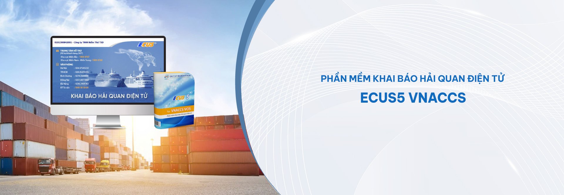 Phần mềm khai báo hải quan điện tử ecus5 vnaccs